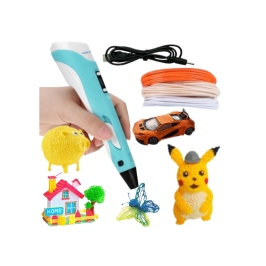 WOOPIE Długopis 3D Dla Dzieci Zestaw z Wyświetlaczem LED - Kreatywna Zabawa