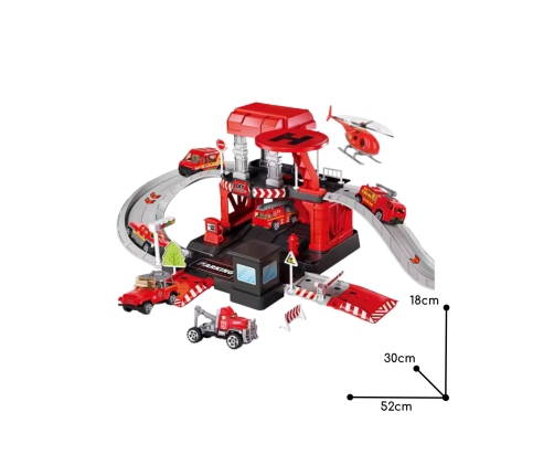 WOOPIE Garaż Parking Straż Pożarna 43 el.