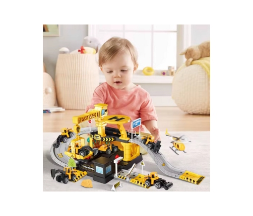 WOOPIE Garaż Parking Roboty Drogowe 41el.