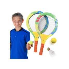 WOOPIE Paletki Plażowe do Badmintona Rakietki Zestaw WOOPIE Paletki Plażowe do Badmintona Rakietki Zestaw