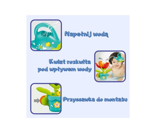 WOOPIE BABY Zabawka do Kąpieli Rozkwitając Kwiatek z Konewką