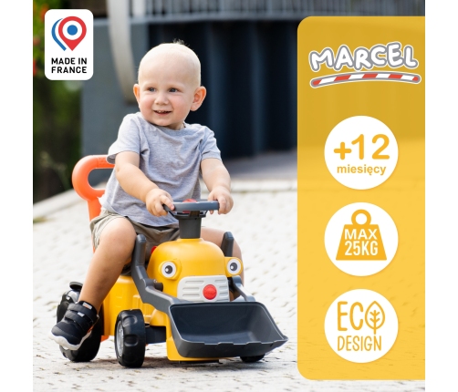 Детская трактор-каталка  FALK Marcel 2in1