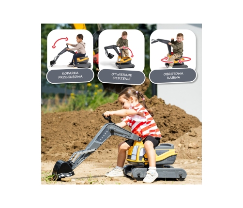 FALK Koparka Przegubowa Volvo Obrotowa Kabina Łopata