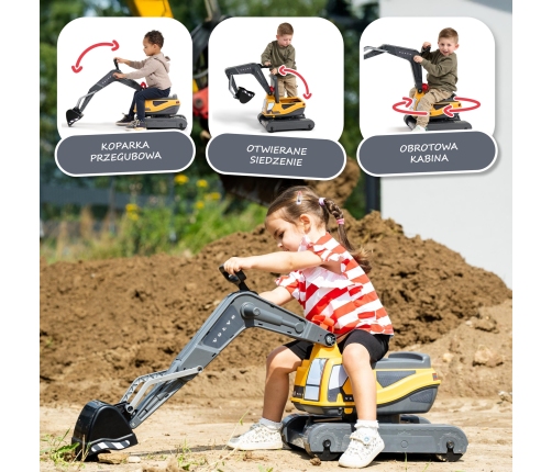 FALK Koparka Przegubowa Volvo Obrotowa Kabina Łopata