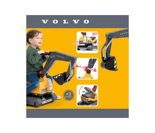 FALK Koparka Przegubowa Volvo Obrotowa Kabina Łopata