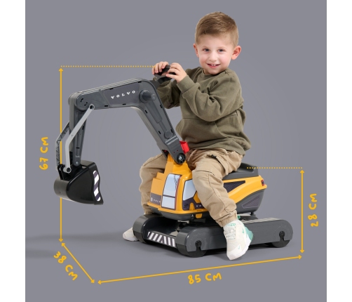 FALK Koparka Przegubowa Volvo Obrotowa Kabina Łopata