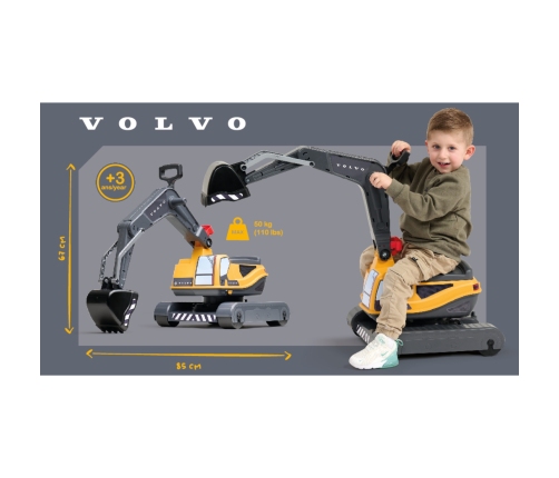 FALK Koparka Przegubowa Volvo Obrotowa Kabina Łopata