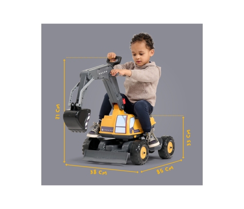 FALK Koparka Przegubowa Volvo Obrotowa Kabina Łopata Pług