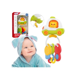Woopie Baby Zabawka Interaktywna Pilot Samochodzik z Kluczykami Grzechotka Gryzak