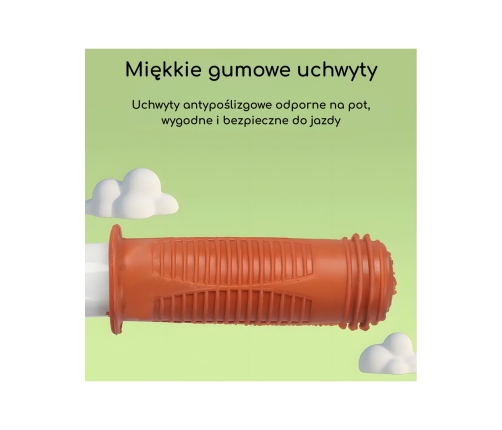 WOOPIE Rowerek Biegowych Dziecięcy Pomarańczowy – Lekki, Bezpieczny, Wytrzymały