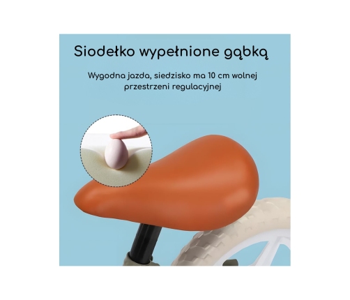 WOOPIE Rowerek Biegowych Dziecięcy Pomarańczowy – Lekki, Bezpieczny, Wytrzymały