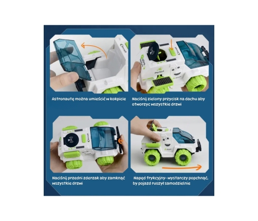 WOOPIE Interaktywny Łazik Kosmiczny Space Set