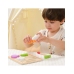 VIGA Drewniana Układanka Edukacyjna Montessori Warzywa do Krojenia