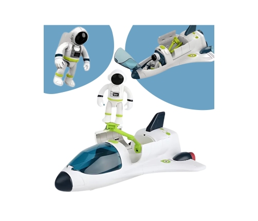 WOOPIE Zestaw Kosmiczny Prom i Łazik Space Set