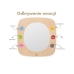 VIGA Drewniana Tablica z Lustrem i Emotkami