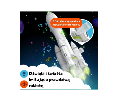 WOOPIE Interaktywna Rakieta Kosmiczna Space Set