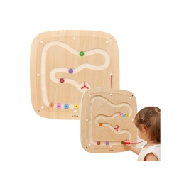 VIGA Drewniana Tablica Manipulacyjna Sensoryczna Przepływ Grawitacyjny