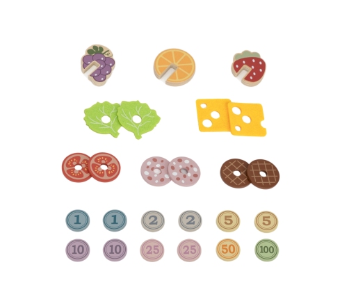 VIGA Minisklep z Hamburgerami – Kreatywna Zabawa w Odgrywanie Ról