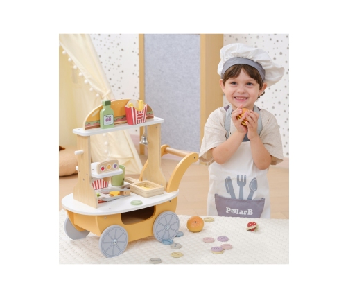 VIGA Minisklep z Hamburgerami – Kreatywna Zabawa w Odgrywanie Ról