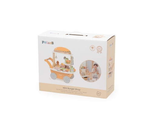 VIGA Minisklep z Hamburgerami – Kreatywna Zabawa w Odgrywanie Ról