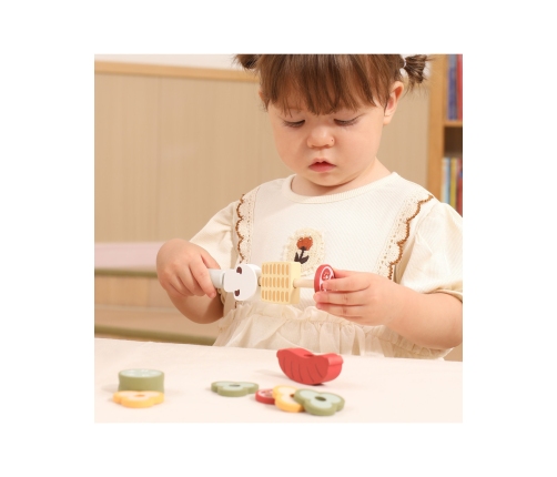 VIGA Drewniany Zestaw do Grillowania BBQ Grill