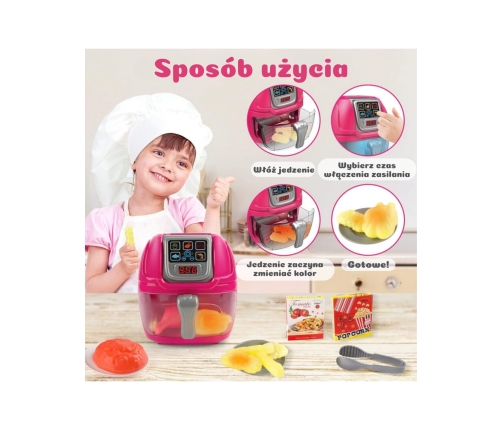 WOOPIE Air Fryer Interaktywna Frytkownica dla Małych Kucharzy