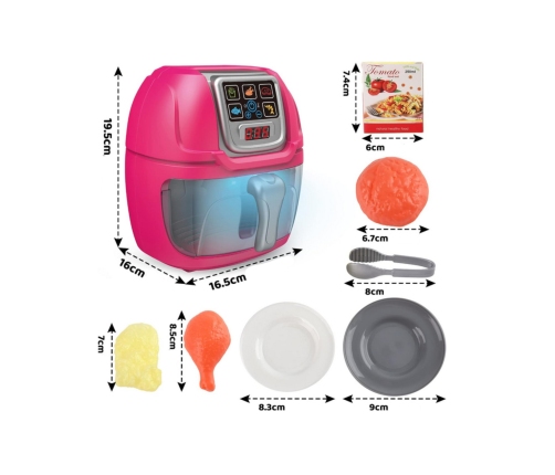 WOOPIE Air Fryer Interaktywna Frytkownica dla Małych Kucharzy