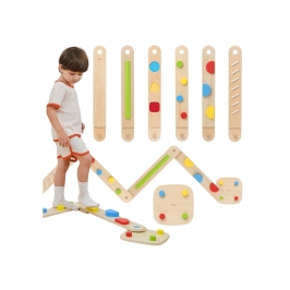 VIGA Drewniana Równoważnia Modułowa Tor Ścieżka Sensoryczna VIGA Drewniana Równoważnia Modułowa Tor Ścieżka Sensoryczna