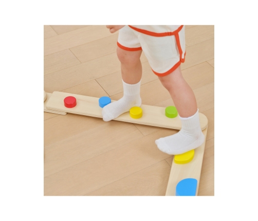 VIGA Drewniana Równoważnia Modułowa Tor Ścieżka Sensoryczna