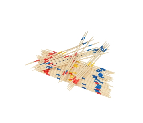 WOOPIE Drewniane Bierki Mikado w Pudełku 41 el.