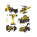 WOOPIE Zestaw Konstrukcyjny Pojazdy Budowlane STEAM 6w1 223 el.