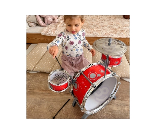 WOOPIE Zestaw Perkusyjny Edukacyjmy dla Dzieci Nauka Muzyki