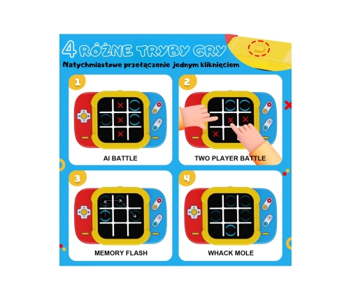 WOOPIE Elektroniczna Gra w Kółko i Krzyżyk