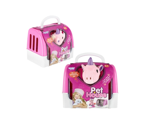 WOOPIE Transporter Domek dla Jednorożca Zestaw do Pielęgnacji