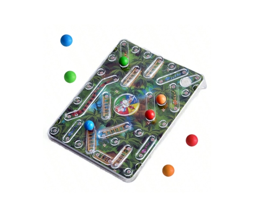 WOOPIE Klasyczna Gra Rodzinna Węże i Drabiny 3D