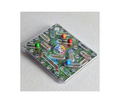 WOOPIE Klasyczna Gra Rodzinna Węże i Drabiny 3D