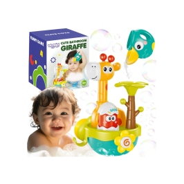 WOOPIE BABY Zabawka do Kąpieli Żyrafa z Lejkiem na Przyssawke