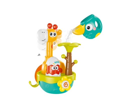 WOOPIE BABY Zabawka do Kąpieli Żyrafa z Lejkiem na Przyssawke