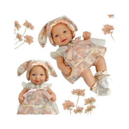 WOOPIE ROYAL Lalka Bobas 24 cm w Sukience i Czapeczce Króliczka WOOPIE ROYAL Lalka Bobas 24 cm w Sukience i Czapeczce Króliczka