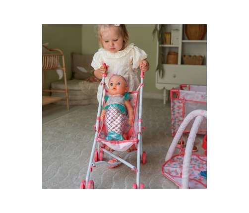 WOOPIE ROYAL Lalka Bobas Syrenka 18 Akcesorii