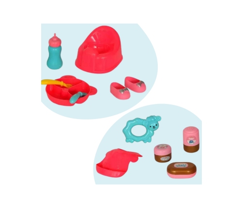 WOOPIE ROYAL Lalka Bobas Syrenka 18 Akcesorii