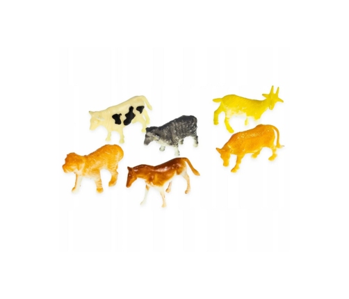 WOOPIE Zestaw Traktorów i Maszyn Rolniczych z Zwierzętami