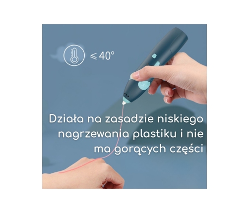 WOOPIE 3D Drukarka-Długopis Pen Bezpieczny Wkłady Usb