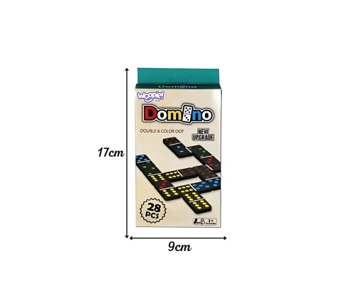 WOOPIE Domino Gra Logiczna Rodzinna 28 Klocków