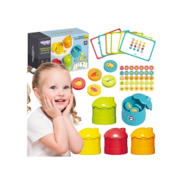 WOOPIE Gra Logiczna Edukacyjna Sorter Klasyfikacja Kolorów