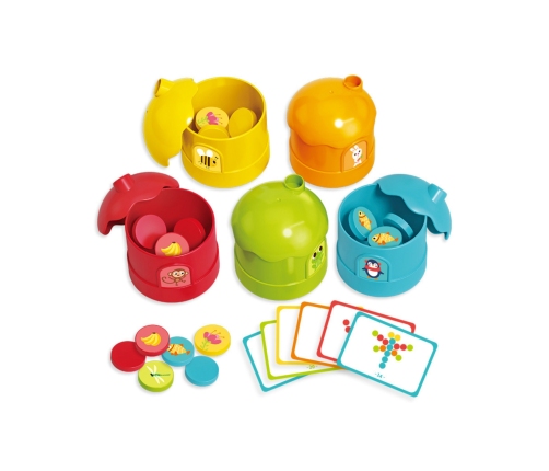 WOOPIE Gra Logiczna Edukacyjna Sorter Klasyfikacja Kolorów