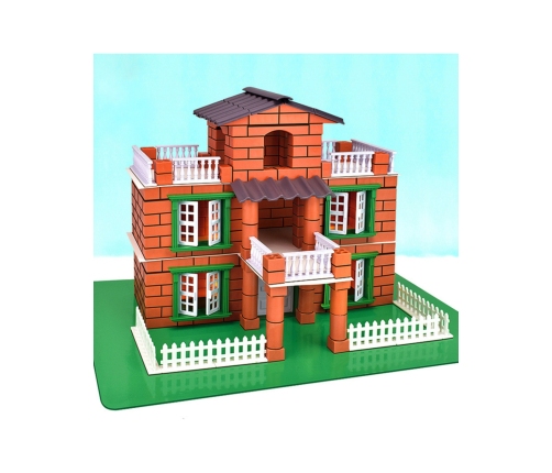 WOOPIE Zestaw Do Budowania z Cegieł - Willa 357 el.