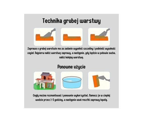 WOOPIE Zestaw Do Budowania z Cegieł - Willa 357 el.