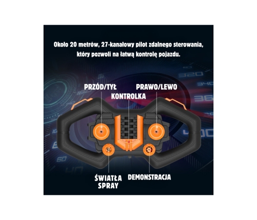 WOOPIE Samochód Wyścigowy Zdalnie Sterowany RC