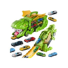 WOOPIE Zestaw Pojazdów Tor Dinozaur Pożeracz